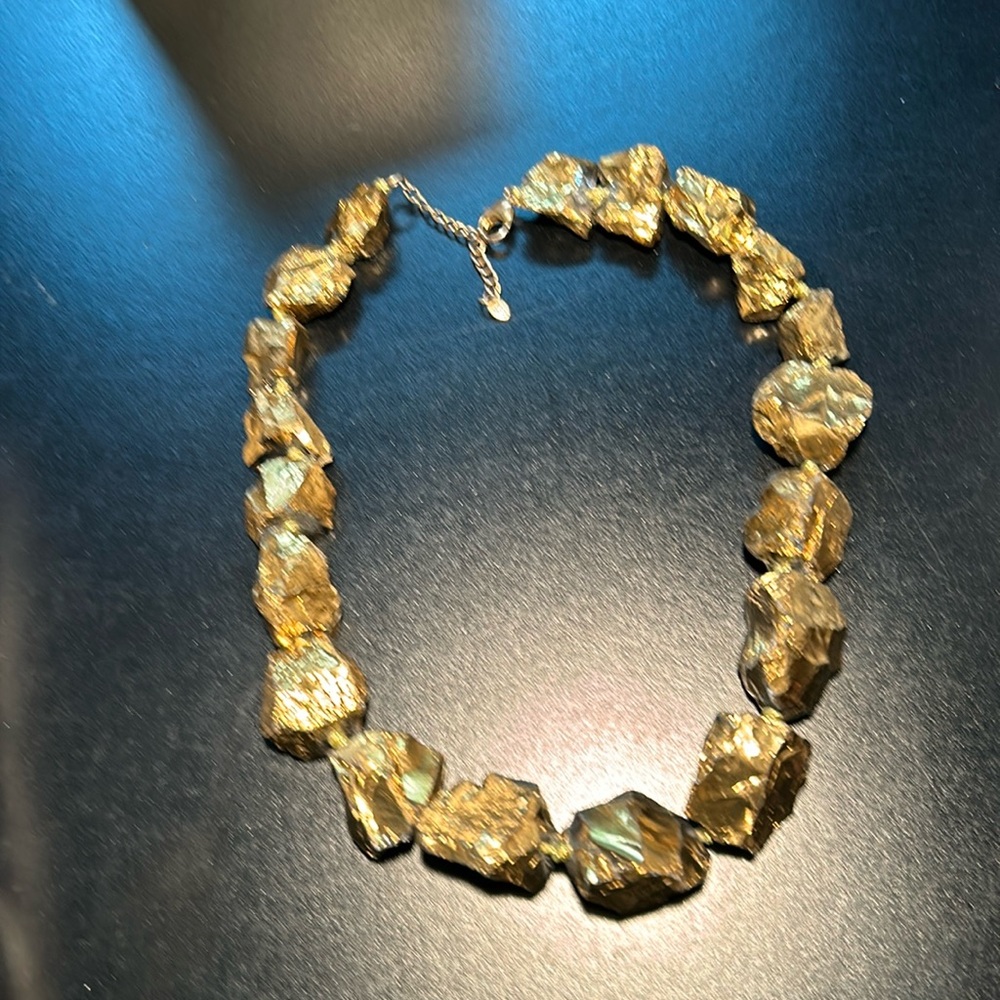 Golden Nugget Necklace